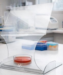 Ergonomic Countertop Biohazard Splash Guard