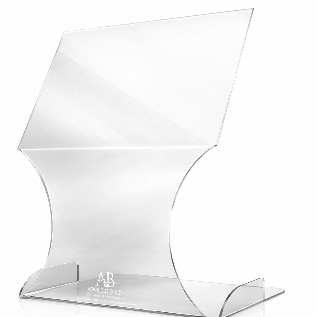 Ergonomic Countertop Biohazard Splash Guard - Image 2